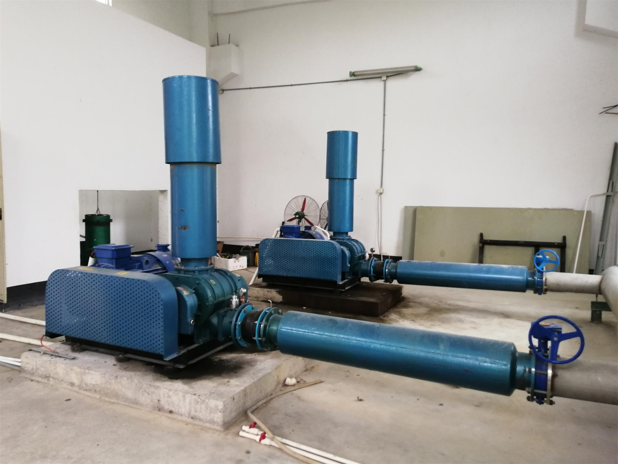 祁縣東觀污水處理廠羅茨風(fēng)機(jī)案例